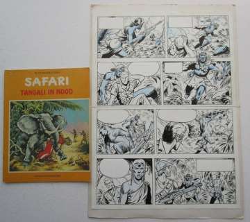 Safari 20 - Originele pagina (p.16) - Tangali in nood - (1973) | Catawiki