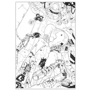 Stéphane de Caneva - La Brigade Chimérique - Page 51 - Illustration originale