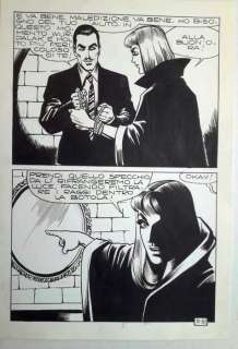 Satanik n. 50 - Magnus - tavola originale "La stirpe dei Vampiri" - Loose page - (1967) | Catawiki