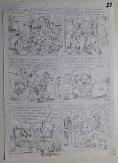 Paperinik - Lara Molinari - Tav. Prelimin. n. 17 "Paperinik: Il Fortunello" - Firmata - Loose page - (2019) | Catawiki