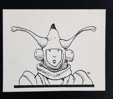 Moebius - Dessin original - L’Express - (1979) | Catawiki