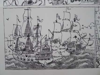 Cromheecke, Luc | Original page (p.27)  - L’ÃŽle Carrément Perdue 1  - (2013) | Catawiki