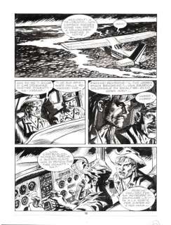 Mister No n. 306 - 4 Tavola Originale "la notte del sacrificio" - Loose page - First edition - (2000) | Catawiki