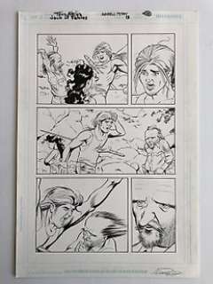 Jack of Fables # 13 page 10 - Original art - by Tony Akins & Andrew Pepoy - Loose page - Original art - (2006)