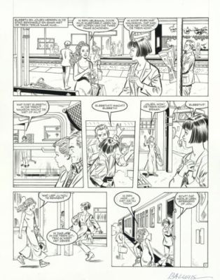 BALCELLS - 5 ORIGINAL PAGE COMIC ART - COMPLETE + MAGAZINE TINA - Tipo Bruguera | eBay Europe