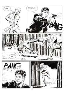 Mister No n. 111 - Tavola Originale "la legge della violenza" - Loose page - First edition - (1984) | Catawiki