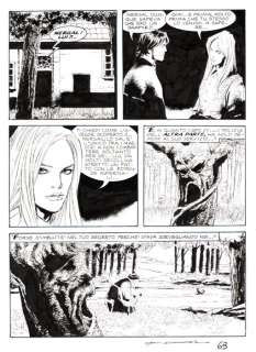 Dampyr n. 51 - Tavola Originale "tre vecchie signore" ROI - Loose page - First edition - (2008) | Catawiki