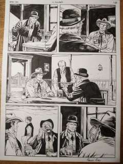 Tex magazine - tavola originale - Fabrizio Russo "Il ladro gentiluomo" - Loose page | Catawiki