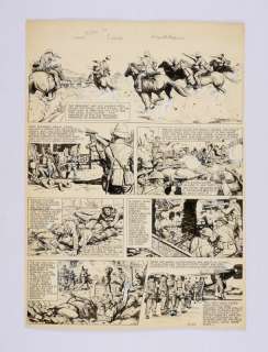 Badges of the Brave original artwork (1964) by Joe Colquhoun for Lion,… | Comic Book Auctions ltd