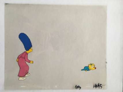 Groening, Matt - The Simpsons - Marge et Maggie Simpson - First edition | Catawiki