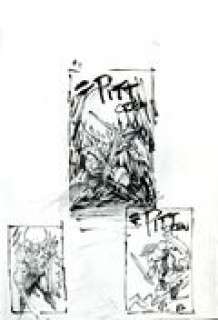Pitt Crew Cover Sketches by Dale Keown | mycomicshop.com