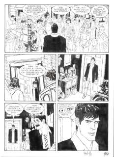 Dylan Dog n. 23 - Tavola Originale "a volte non ritornano" - Loose page - First edition - (2015) | Catawiki