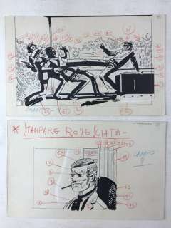 Studio Pratt - esecutivi di stampa "I Cangaceiros" - Loose page | Catawiki