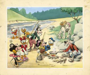 Walt Disney Studios | Une Pêche bien méritée | Artcurial