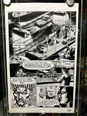 FREW - The Phantom - KEITH CHATTO - Original Comic Art Page 14 #962 1992 - RARE | eBay Europe