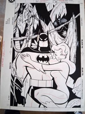 MIKE PAROBECK BATMAN ADVENTURES #23 COVER ORIGINAL | eBay US (Buy It Now)