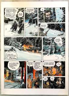 Franz (Franz Drappier) - Originele pagina - Lotusbloem / Poupée d’ivoire 7 - De lynxenhoedster / La femme lynx (p.30) - O.I ink + watercolor - (2000) | Catawiki