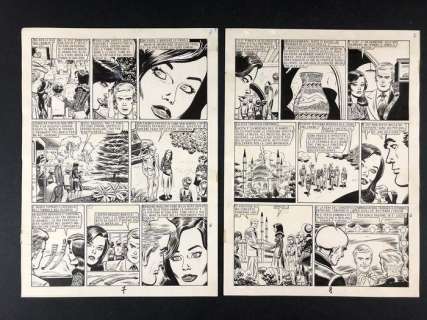 Angel Lito Fernandez - Un gabbiano sul Bosforo - tavola originale - Loose page - First edition - (1976) | Catawiki