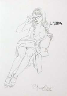Giovanna Casotto - artbook "Il punto G" + lito firmata - Loose page - First edition - (2018) | Catawiki