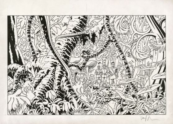 Van Dongen | Blake et Mortimer T. 31 La menace Atlante | Galerie Champaka