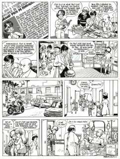Wasterlain, Marc - Planche originale - Jeannette Pointu T2 - Quatre x Quatre - (1986) | Catawiki