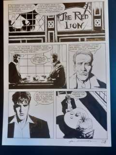 Dylan Dog n. 188 - Corrado Roi - tavola originale " il labirinto di Bangor" - Loose page - First edition - (2002) | Catawiki