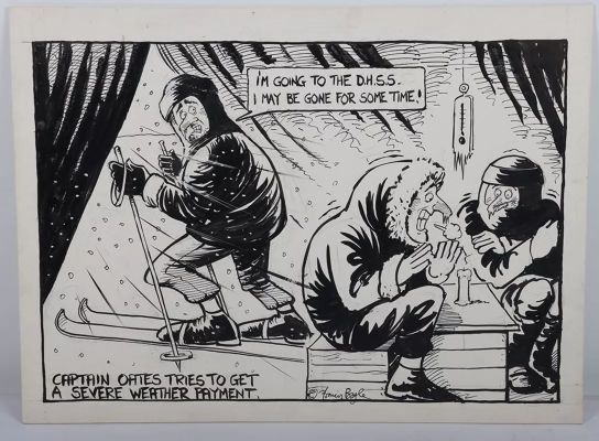 Lot 52 - Original Artwork by Francis Boyle Political Satire. | misc / divers