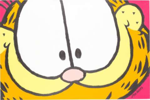Jim Davis Studio - Garfield Painting Original Art (undated).... | Heritage
