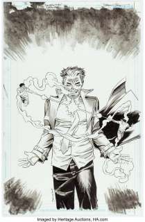 Dc Artist | Declan Shalvey The Sandman Universe Presents Hellblazer #1 Variant Cover Original Art (DC, 2019).... | Heritage