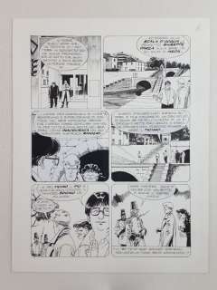 Martyn Mistére - Lucio Filippucci - Tav. Origin. "Mysteri a Milano" - Loose page - (1993) | Catawiki