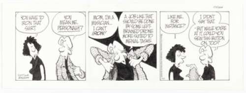 Jerry Scott and Jim Borgman Zits Daily Comic Strip Original Art dated 9-13-04 (King Features Syndicate, 2004). | Heritage