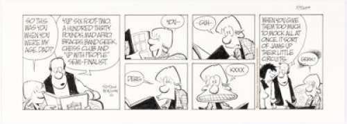 Jerry Scott and Jim Borgman Zits Daily Comic Strip Original Art dated 3-9-09 (King Features Syndicate, 2009). | Heritage