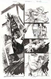 Denys Cowan and Bill Sienkiewicz Deathstroke #11 Story Page 14 Original Art (DC, 2017). | Heritage