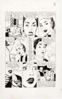 Nick Cardy Popular Romance #24 "Last Chance for Love" Story Page 8 Original Art (Pines, 1953). | Heritage