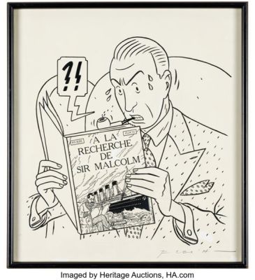 Jean-Claude Floc’h Pilote Mensuel #112 Cover Original Art (Dargaud, 1983). | Heritage