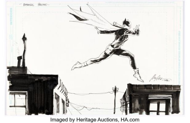 Rafael Albuquerque - Batgirl Promotional Illustration Original Art (2016). | Heritage