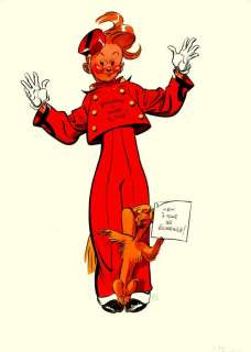 Severin, Al - Originele tekening in kleur - Spirou (Robbedoes) & Spip - Indian ink and watercolor on thick drawing paper - (2015/2016) | Catawiki