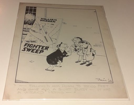 ORIGINAL ART by SAM FAIR Dandy / Beano ? DC Thomson UK 1946 "Fighter Sweep" | eBay Europe (Buy It Now)