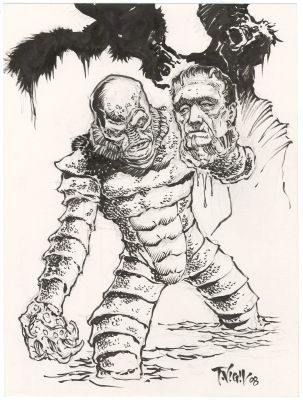 Tim Vigil | Tim Vigil Creature from the Black Lagoon | Nostalgic Investments
