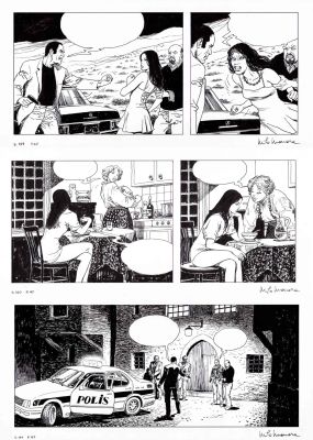 Milo Manara | Gli Occhi di Pandora p.47 | Tavole Originali