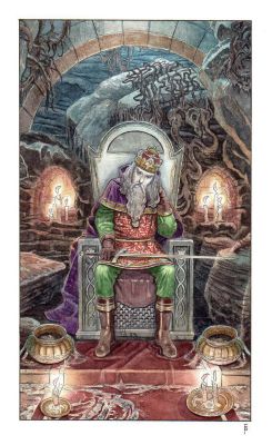 Federico Penco | Il Sepolcro di Carlo Magno | Tavole Originali