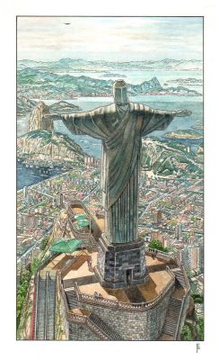 Federico Penco | Cristo Redentore | Tavole Originali