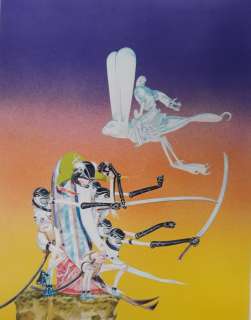 Cadelo, Silvio - Dessin original couleur - La Saga d’Alandor - (1983) | Catawiki