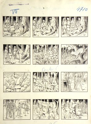 G. Zilberty |  » L’Enlèvement Mystérieux  » – Planches Originales – Page 7 | Zic et Bul