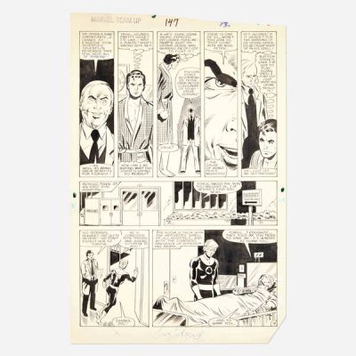 Greg Larocque And Mike Esposito | Marvel Team-Up #147 Story Page 13 (Marvel Comics, 1984) | Landry Pop Auctions