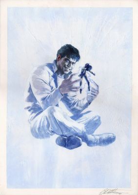 Gabriele Dell‘Otto - New Avengers #29 Cover (The Beyonder and YellowJacket)