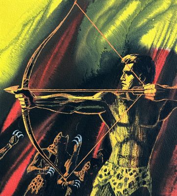 Richard Powers | Tarzan and the Leopard Men (1964) | Shasta/Phoenix