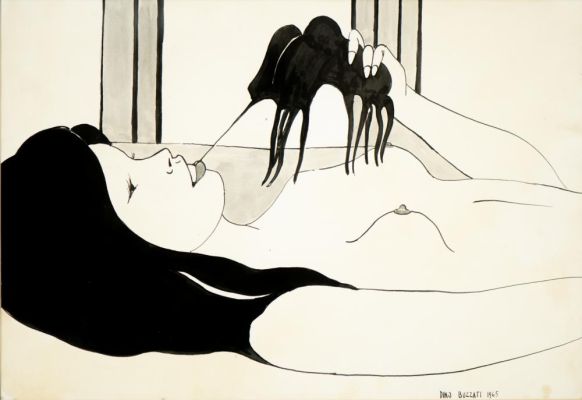 Lot 141 - BUZZATI DINO (1906 - 1972) - GIRL | Capitolium Art