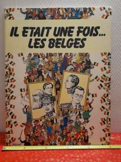 Franquin, Morris, Peyo, De Moor, Vandersteen, e.a... - Portfolio format géant Paul Ide Gallery - Il était une fois...les belges - (1980) | Catawiki