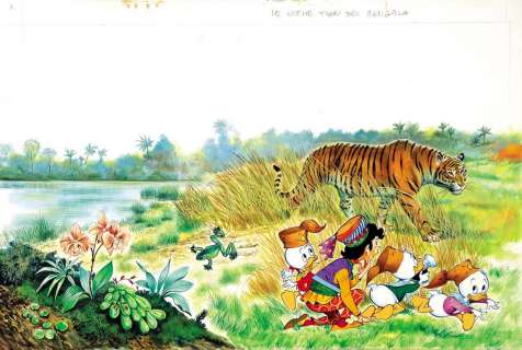 Giovan Battista Carpi | Le ultime tigri del Bengala | Little Nemo